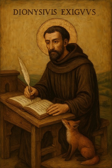Free Dionysius Exiguus Saint illustration and picture