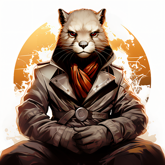 Free Mongoose Secret Agent illustration and picture