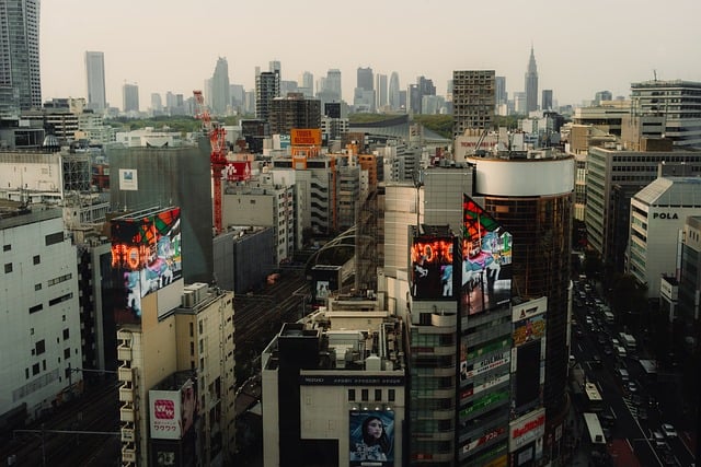 Japonsko, Mestský, Architektúra, Budova