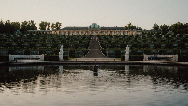 Postupim, Nemecko, Sanssouci, Hrad