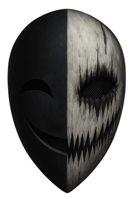 Download free HD stock image of Creepy Mask Halloween Mask Free creepy mask halloween mask scary mask illustration