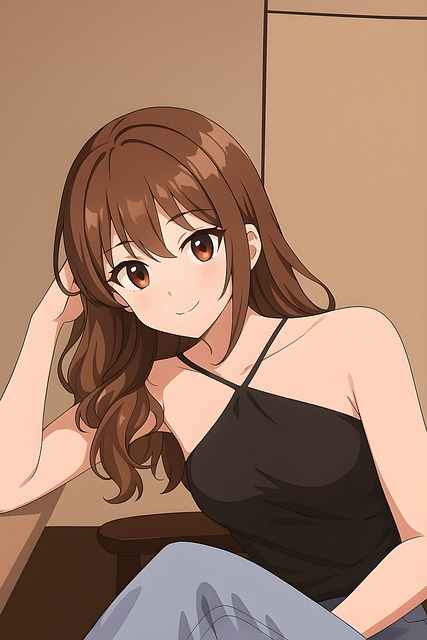Free Anime Girl illustration and picture