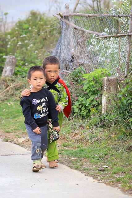 Joven, Caminar, Correr, Gente, Bebé