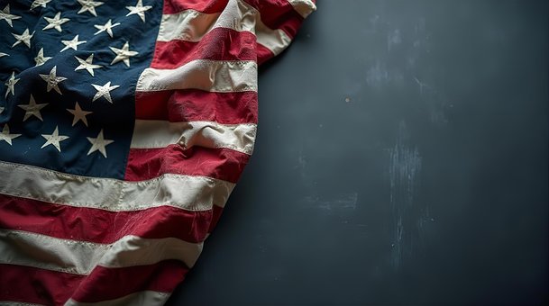 Amerikanische Flagge, Usa, Flagge