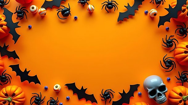 Halloween, Hintergrund, Gespenstisch