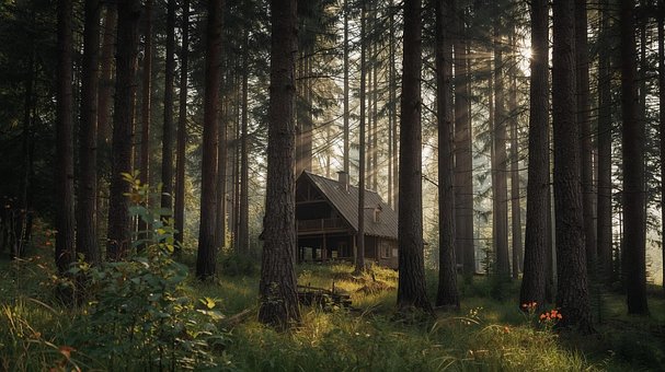 Free Forest Trees illustration and picture