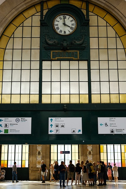 Zug, Bahnhof, Porto, Kampagne, Menschen