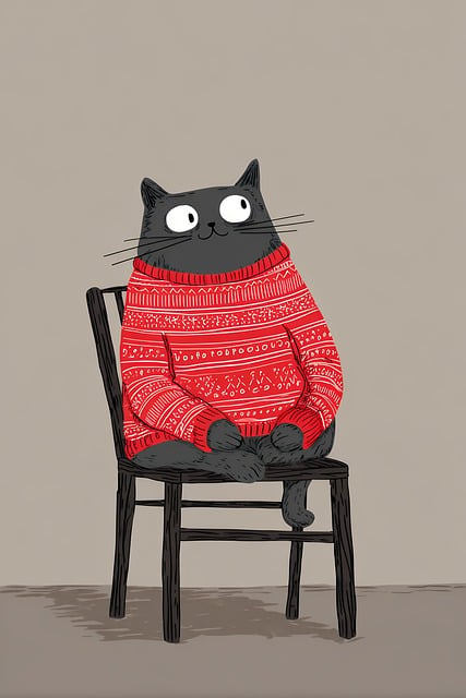Free cat animal domestic animal illustration