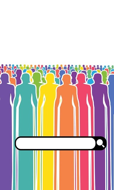 Suche, Menge, Menschen, Diversität