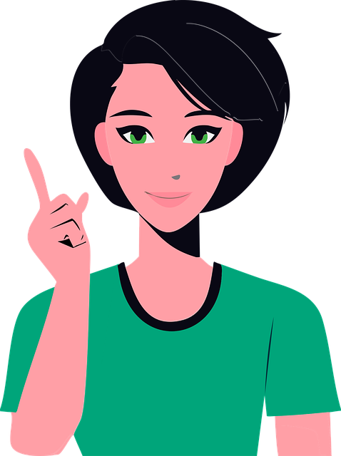 Free woman face person vector
