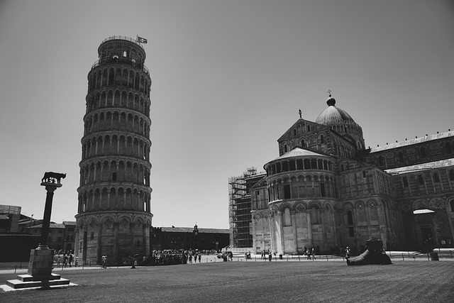 Pisa, Arkitektur, Italien, Tårn, Milepæl