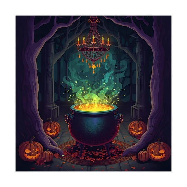 Free halloween spooky pumpkin vector