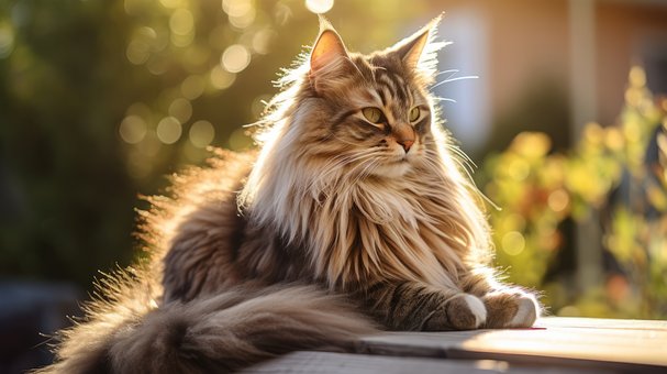 Steampunk Kat, Fluffy Orange Kat