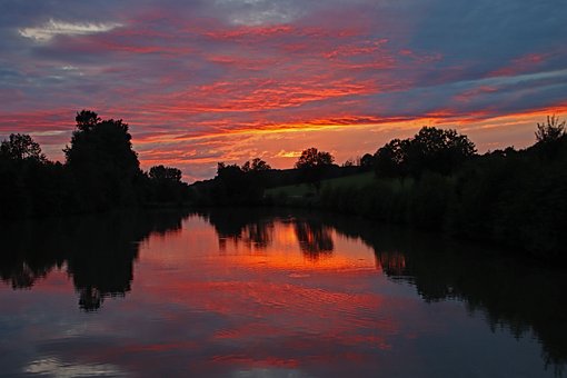 Západ Slunce, Dosvit, Večerní Atmosféra