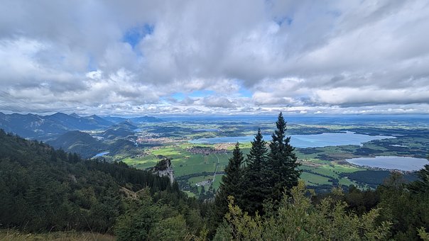 Landschap, Natuur, Bergen, Berg, Woud