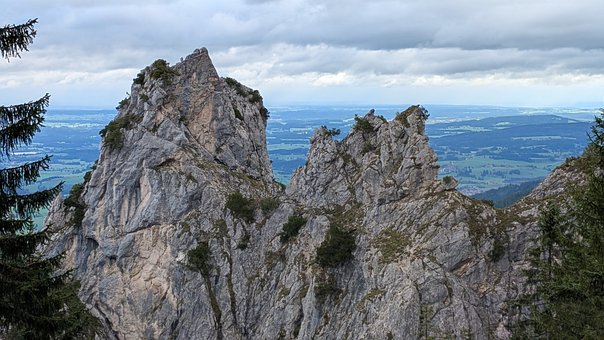 Bergen, Natuur, Landschap, Wolken, Berg
