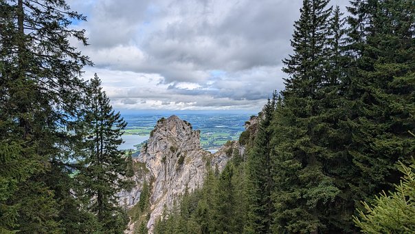 Bergen, Natuur, Landschap, Wolken