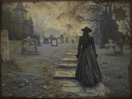 Free Vintage Ghostly illustration and picture