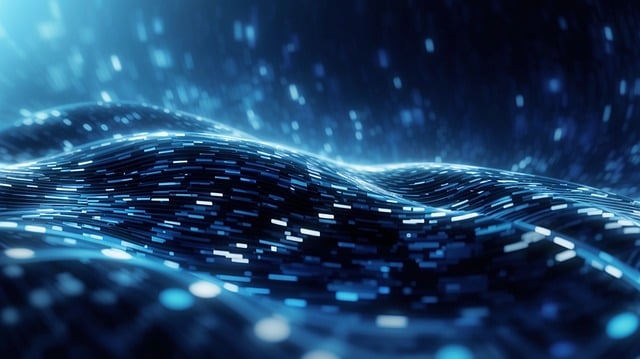 Free ai generated digital technology illustration