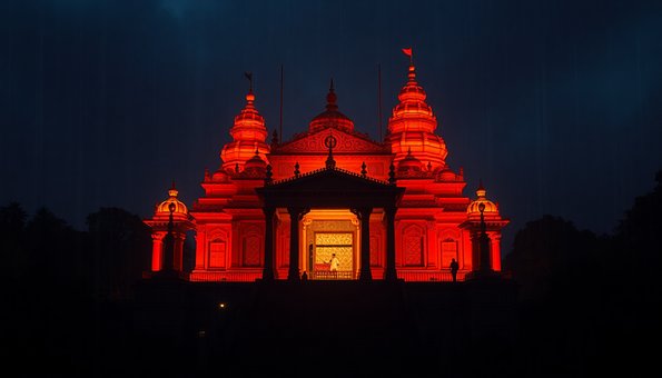 Tempel, Helligdom, Guddommeligt Lys, Lys