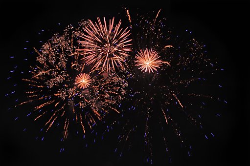 Ohňostroj, Sylvester, Pyrotechnika