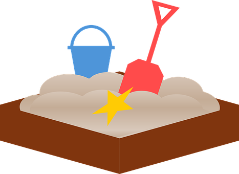 Zandbak, Sandbox-Pictogram