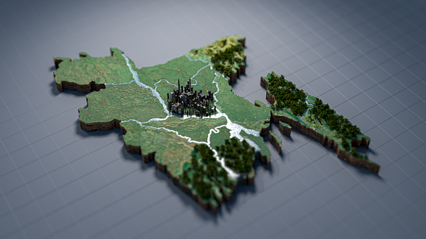 Free Bangladesh Map photo and picture