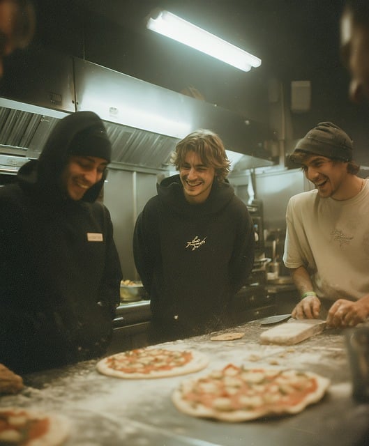 Free ai generated pizza kitchen illustration
