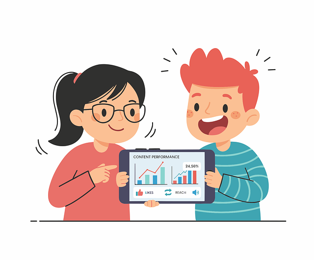 Free tablet analytics data vector