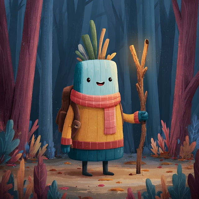 Free fantasy character cute illustration