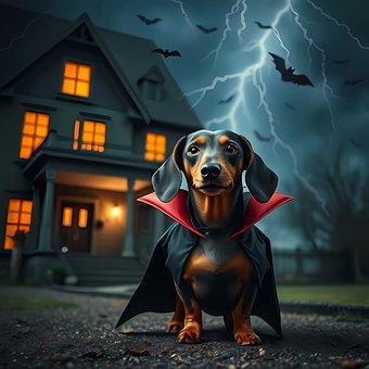 Gravhund, Hund, Halloween, Skræmmende