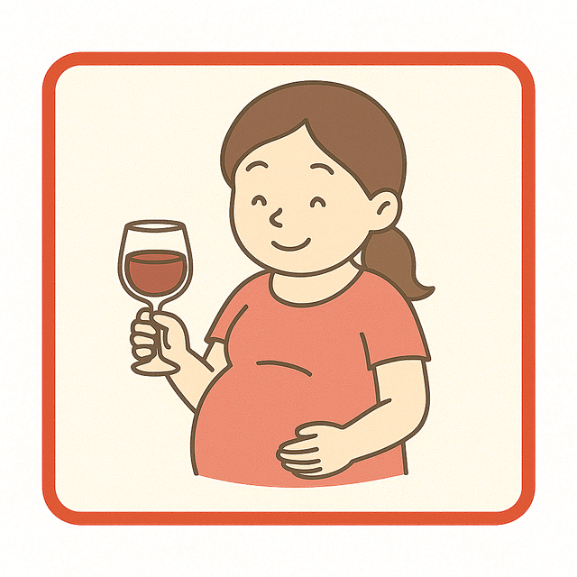 Free 喝酒 孕婦 illustration and picture