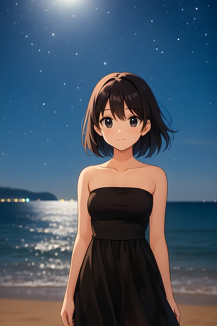 Free Anime Girl illustration and picture