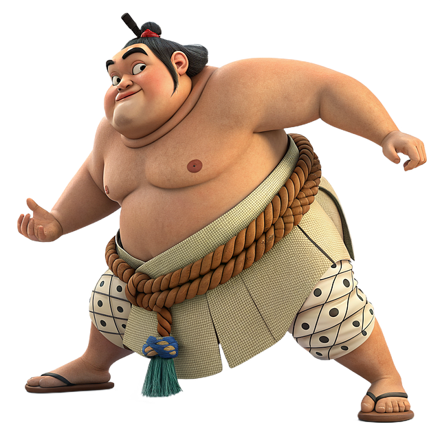 Sumo, Japan, Kampf, Japanisch, Dick