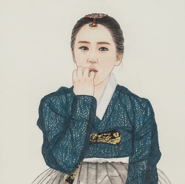 Autor Kim Hyun-Jung, Pintor Coreano