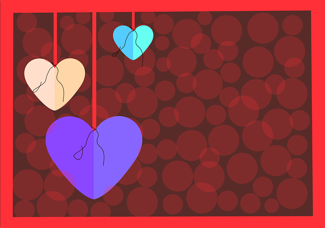 Free hearts symbol design vector