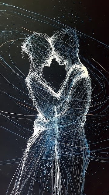 Ai Gerado, Casal, Amor, Abstract