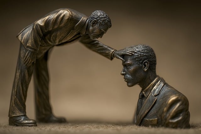 Free ai generated statue bronze illustration