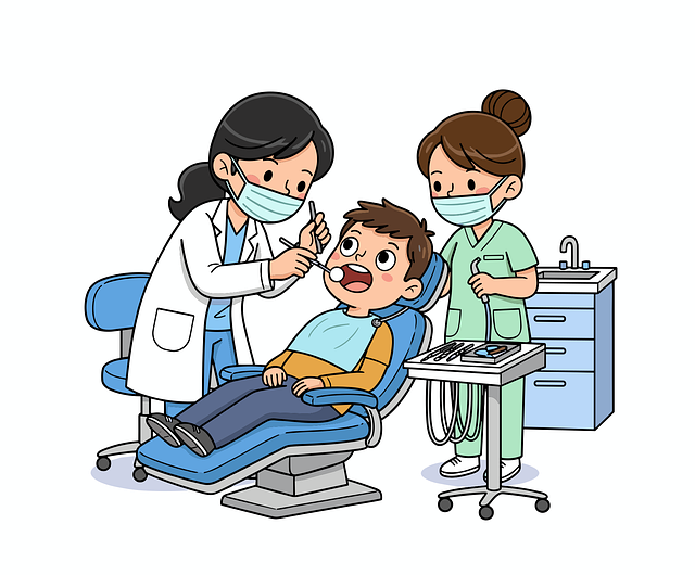 Free dental clinic dental examination dentist appointment vector