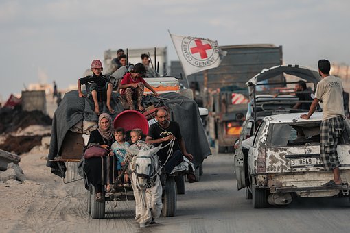 Palæstina, Gaza, Barndom, Krig