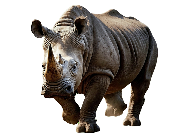 Nashorn, Afrika, Safari, Dickhäuter