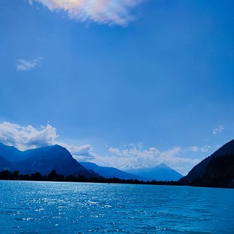 Schweiz, Hill, Sø, Natur, Landskab, Vand