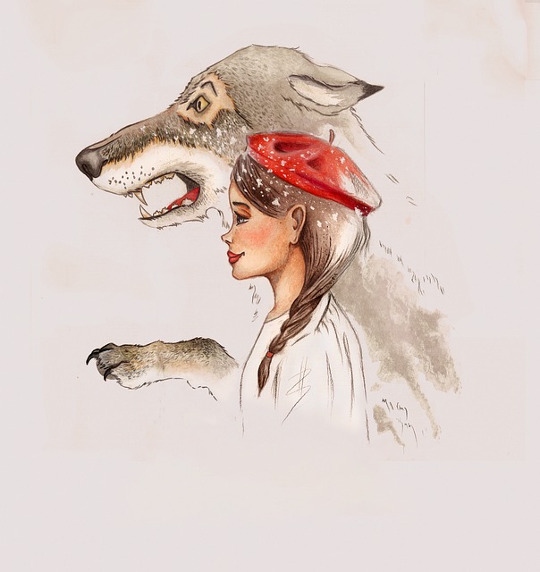 Free Wolf Baby illustration and picture