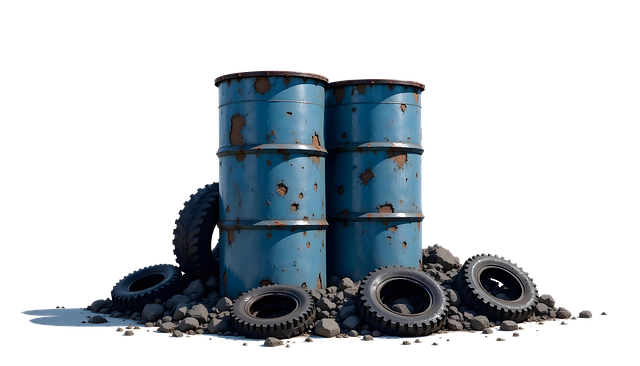Free mineral oil oil tire illustration