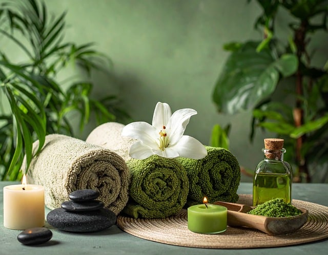 Free relax massage wellness illustration