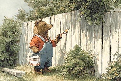 Bär, Süßer Bär, Anthropomorph