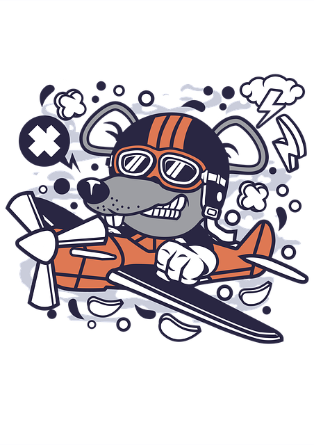 Rottepilot, T-Skjorte Design