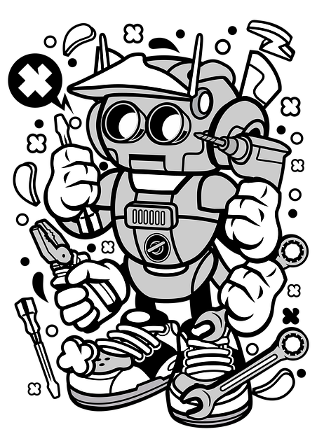 Unelte Robotice, Design De Tricou