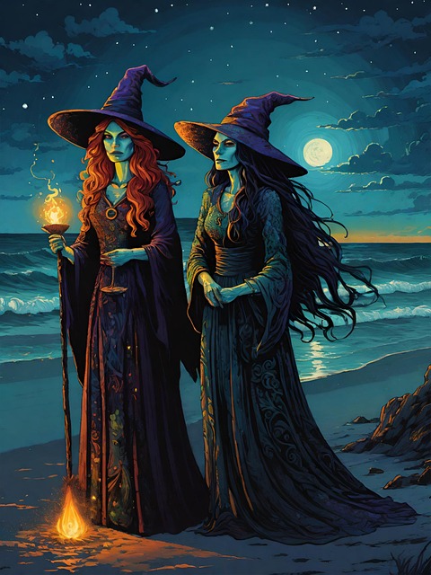 Free Witches Witchcraft illustration and picture