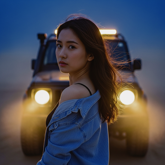Ai, Mujer, Desierto, Naturaleza